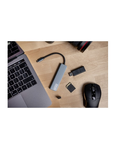 Hub Newell 5 w 1 - srebrny