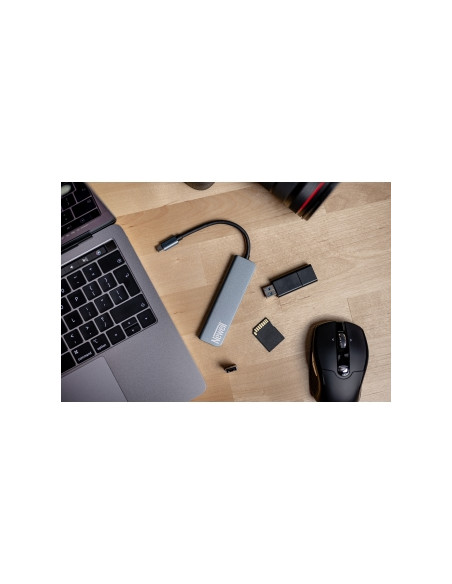 Hub Newell 5 w 1 - srebrny