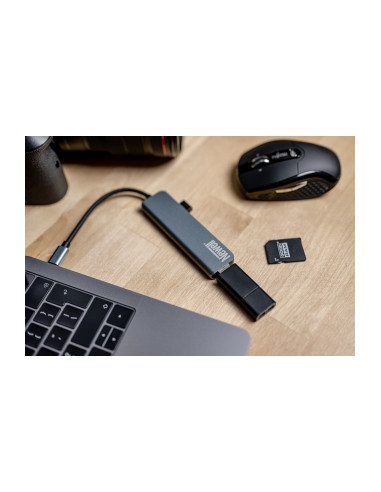 Hub Newell 5 w 1 - srebrny