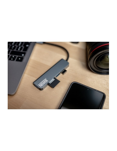 Hub Newell 5 w 1 - srebrny