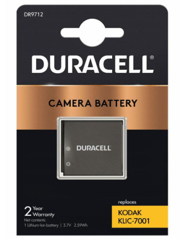 Duracell bateria Kodak KLIC-7001 3,7V