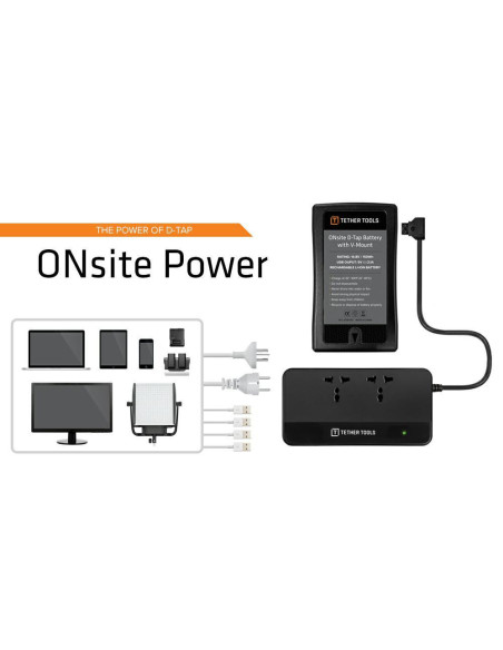 Tether Tools ONsite D-Tap to AC, 220V