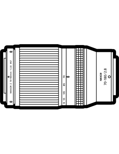 Obiektyw Nikkor Z 70-180mm f/2.8