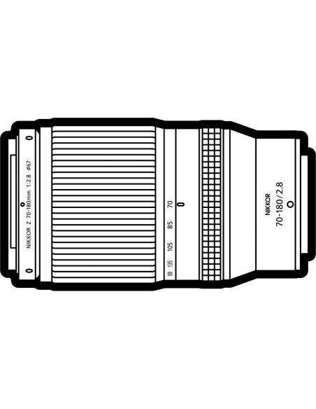 Obiektyw Nikkor Z 70-180mm f/2.8