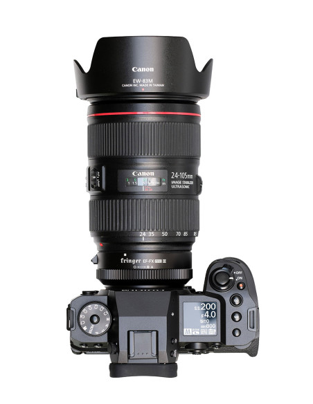 copy of Adapter bagnetowy FRINGER EF-FX Pro II z autofocusem (Canon EF-Fujifilm X)