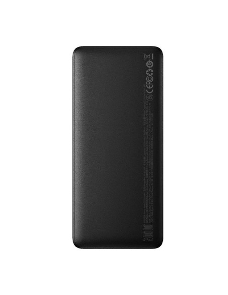 Powerbank Baseus Bipow, 20000mAh, 2x USB, USB-C, 25W (czarny)