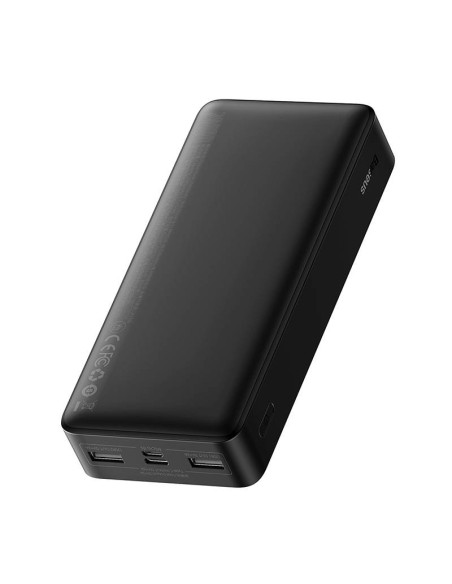 Powerbank Baseus Bipow 20000mAh, 2xUSB, USB-C, 15W (czarny)