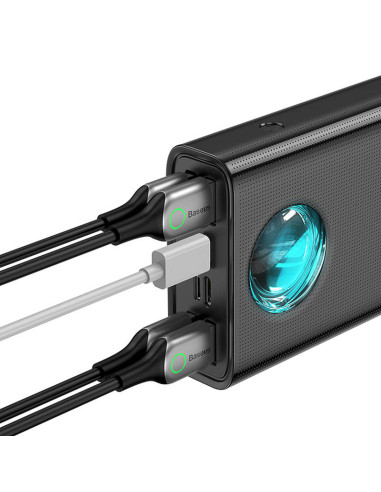 Powerbank Baseus Amblight 30000mAh, 4xUSB,...