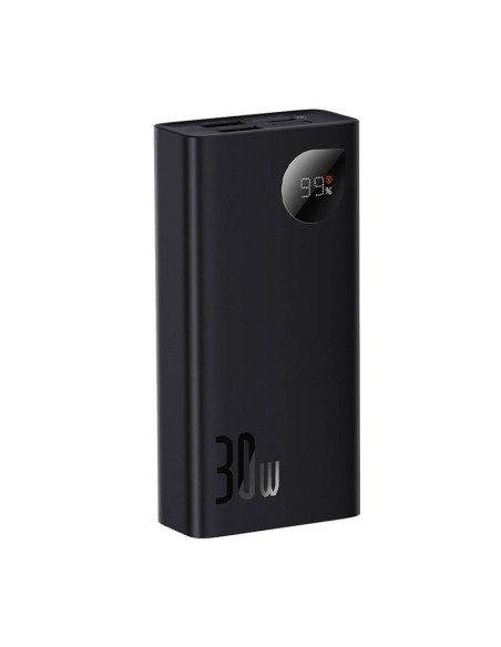 Powerbank Baseus Adaman2 10000mAh, 2xUSB, USB-C, 30W (czarny)
