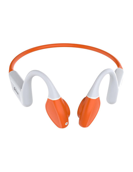 Słuchawki bezprzewodowe z technologią przewodnictwa kostnego Vidonn F1S - pomarańczowe