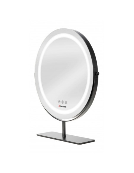 Lustro do makijażu Humanas HS-HM Scarlet z oświetleniem LED - czarne