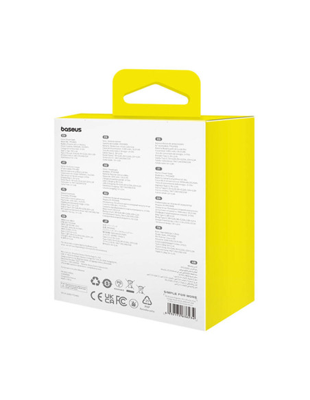 Magnetyczny mini powerbank Baseus 5000mAh 20W (fioletowy)