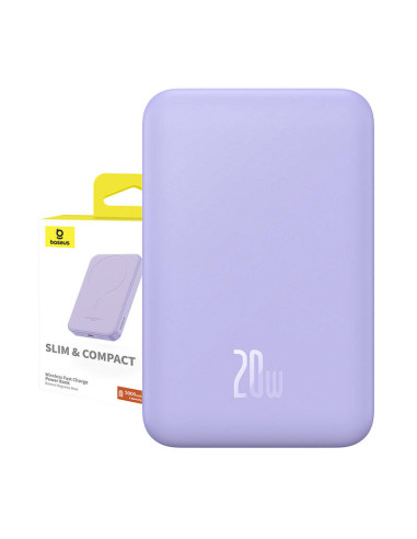 Magnetyczny mini powerbank Baseus 5000mAh 20W...