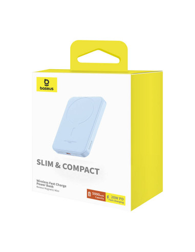 Magnetyczny mini powerbank Baseus 5000mAh 20W...