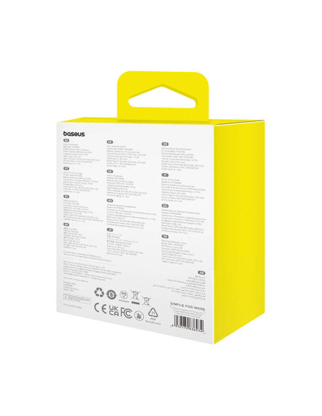 Magnetyczny mini powerbank Baseus 5000mAh 20W (niebieski)