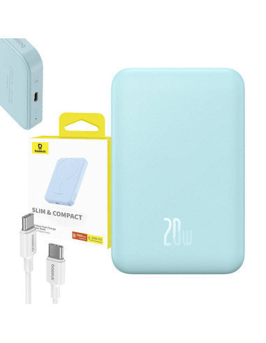 Magnetyczny mini powerbank Baseus 5000mAh 20W...