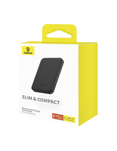 Magnetyczny mini powerbank Baseus 5000mAh 20W...