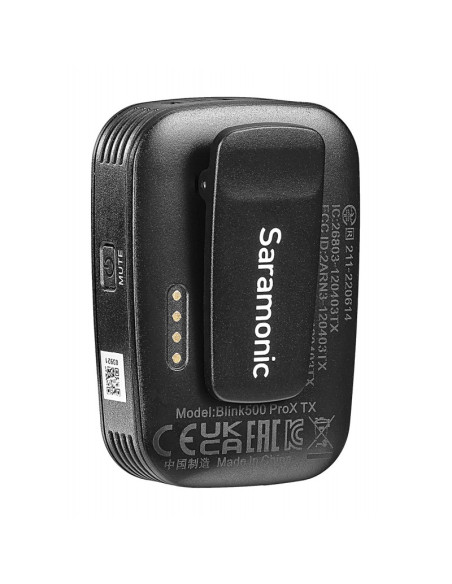 Zestaw do bezprzewodowej transmisji dźwięku Saramonic Blink500 ProX B3 (RXDi + TX)