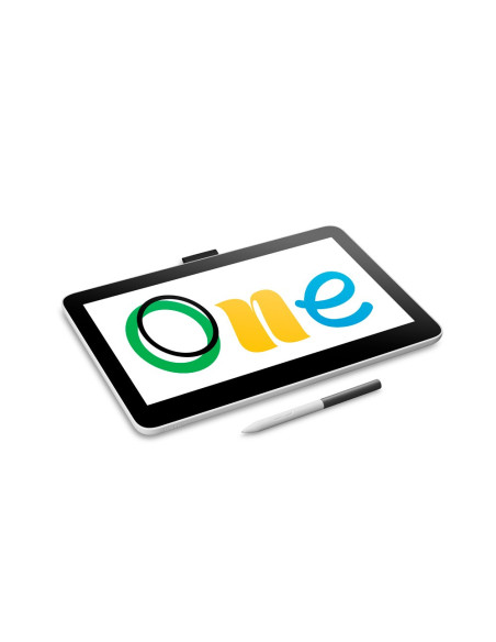 Wacom One 13- tablet z ekranem dotykowym 13,3" Full  HD, piórko Wacom One Pen z 4096 poziomami nacisku (2023)