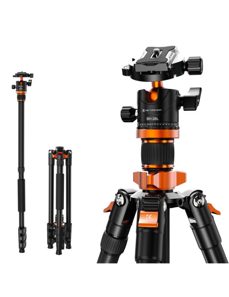 Statyw K&F Concept K254A3 z głowicą kulową BH-28L