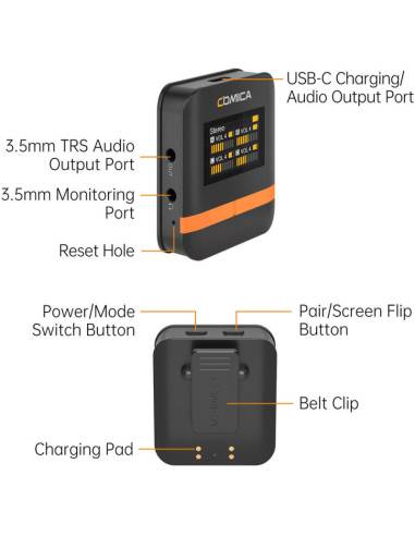 Comica Vimo Q black zestaw audio