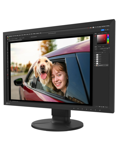 EIZO ColorEdge CS2400R - monitor LCD 24" z kalibracją sprzętową, licencja ColorNavigator, 100% sRGB