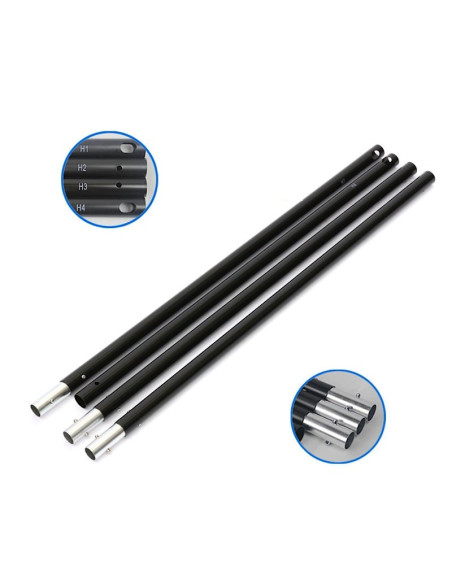 Zestaw do zawieszania tła MITOYA: statywy 300cm + belka segmentowa 300cm