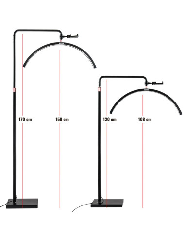 Lampa kosmetyczna MITOYA LED MOON LIGHT GLAMOUR...