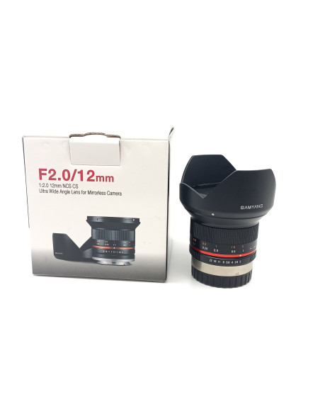 Obiektyw Samyang 12 mm f/2.0 NCS CS Fuji - komis
