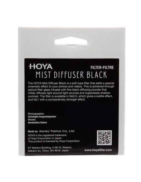 Filtr Hoya Mist Diffuser BK No 0.5 62mm