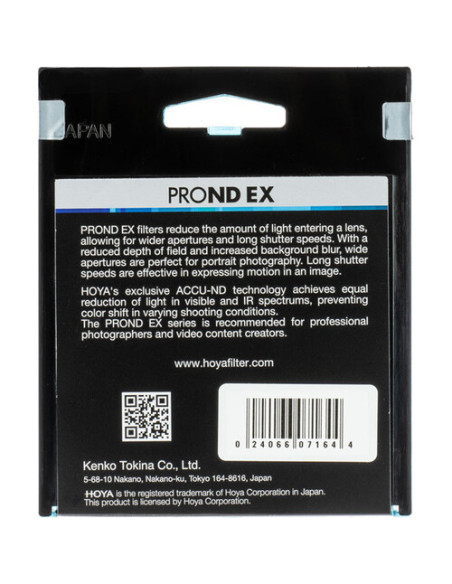 Filtr Hoya ProND EX 1000 82mm