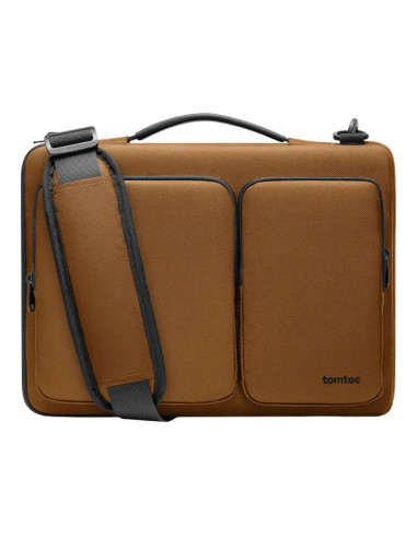 Tomtoc Defender-A42 torba na laptopa 14" brązowa