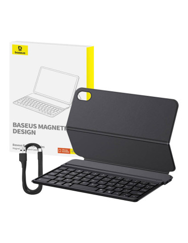 Baseus Brilliance Pad Mini 6 8.3" magnetyczne etui z klawiaturą czarne
