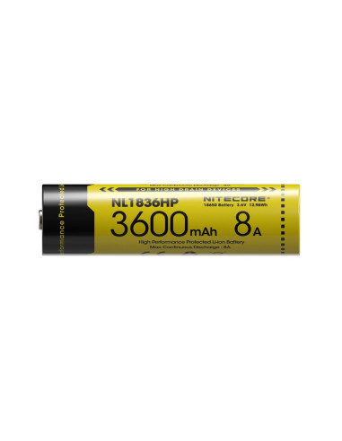 Nitecore 18650 3600mAh High Performance akumulator