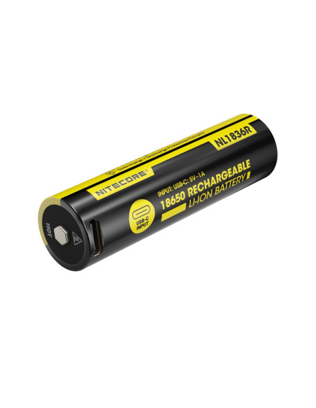 Nitecore 18650 3600mAh USB-C akumulator