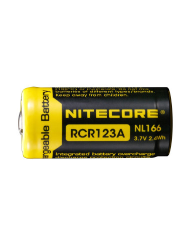 Nitecore Akumulator RCR123A 650mAh