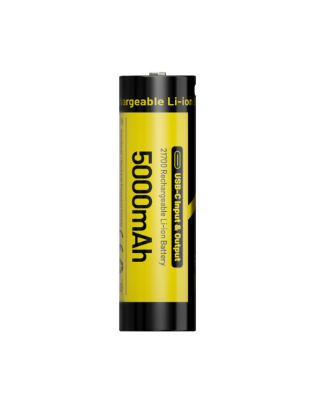 Nitecore Akumulator 21700 5000mAh 2-way USB-C