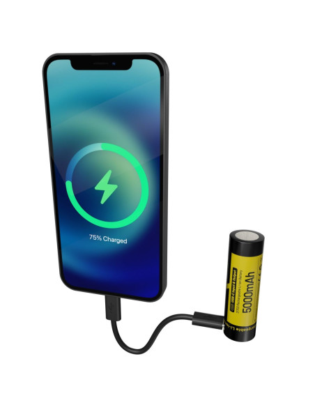 Nitecore Akumulator 21700 5000mAh 2-way USB-C