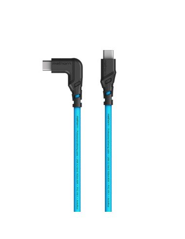 copy of Kabel Mathorn MTC-500 5m 10Gbps 60W USB A-C ArcticBlue