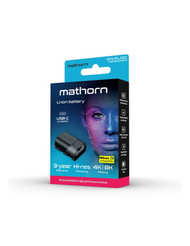 Mathorn MB-211A 2250mAh USB-C akumulator zamiennik EN-EL15C do Nikon Z8