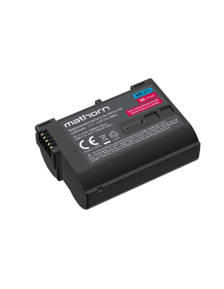 Mathorn MB-211A 2250mAh USB-C akumulator zamiennik EN-EL15C do Nikon Z8