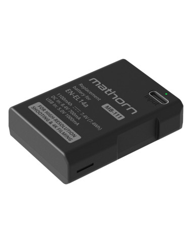 Mathorn MB-111 1100mAh USB-C akumulator zamiennik EN-EL14a