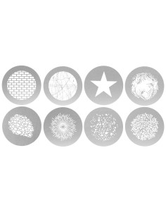 GlareOne Spotlight Gobo Set 3 - zestaw masek 2