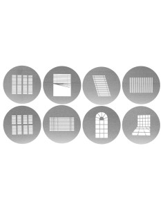 GlareOne Spotlight Gobo Set 1 - zestaw masek 2