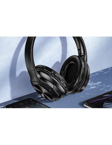 Słuchawki bezprzewodowe Vipfan BE04 ANC czarne