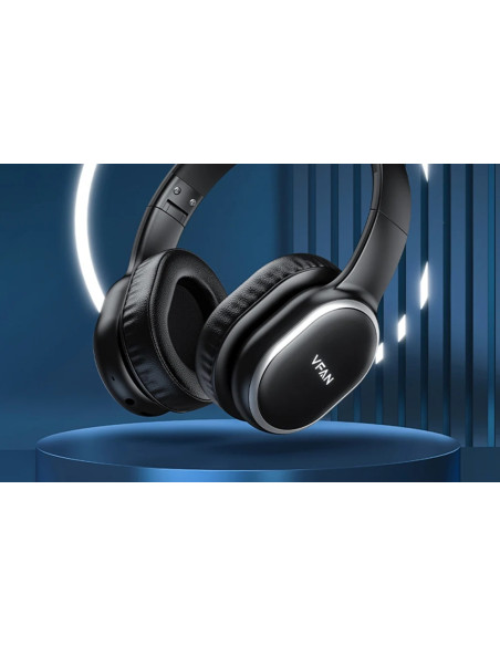 Słuchawki bezprzewodowe Vipfan BE02 (czarne)