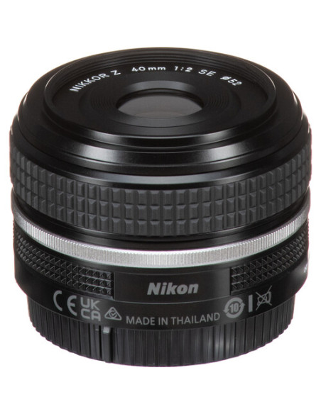 Nikon Z f + Nikkor Z 40 mm f/2 (SE) aparat fotograficzny czarny