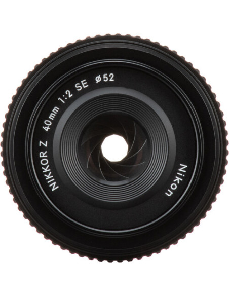 Nikon Z f + Nikkor Z 40 mm f/2 (SE) aparat fotograficzny czarny