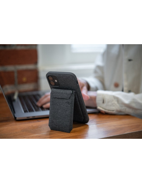 Peak Design Mobile Wallet Stand - Magnetyczny Portfel Do Telefonu / Podstawka - Szarozielony