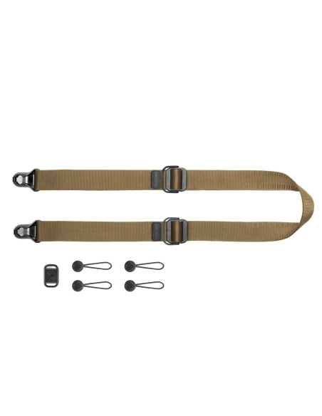Pasek na szyję lub ramię SLIDE LITE COYOTE v3 do lekkich aparatów